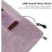 Boroco Electric Heating Blanket & Warm Scarf - 5V Low Voltage Safe USB Flannel Heating for Home & Office (Purple) - Buy Online on GoSupps.com