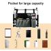 ZIEM Walker Bag Walker Organizer Pouch Attachments Bags with Cup Holder Large Capacity Accessory Basket Provides Hands Free Storage for Wheelchair Rollator - Buy Online on GoSupps.com