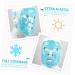 CLISPEED Ice Beauty Ice Facial Facial Women Cold Cooling Facial Sleep Gel Eye Masking Full Facial PVC Cosmetic Hot and Cold Miss 31x20cm - Buy Online on GoSupps.com