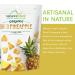 Nature's Intent Organic Dried Pineapple - 4 Pack x 3.5 oz - Healthy Vegan Snack - USDA Organic, Non-GMO, Gluten-Free - Buy Online on GoSupps.com