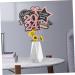 COOLHIYA 5 Packs Graduation Card Labels Tag Flower Vase Party Supplies Flower Container Diy Cards Graduation Party Layout Decor Flower Arrangement Ornaments Cake Props Paper Golden 16.00X13.70X0.10CM - Buy Online on GoSupps.com