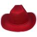 Red Cosmic Chameleon Western Cowboy Hat with Bandana - Stylish and Adjustable - Buy Online on GoSupps.com