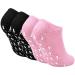 Moisturising Socks 2 Pairs Silicone Moisturizing Socks Anti Slip Aloe Socks for Dry Cracked Feet Women for Moisturising Dry Feet Cotton Gel Toe Moisturizing Spa Silicone Socks