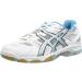 Asics GEL-TACTIC Women's Volleyball Shoes - 43.5 EU - White Silver Blue - International Shipping Available - Buy Online on GoSupps.com