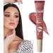 Velvet Skin Cream Blushes Liquid Mousse Cream Blushes | Hydrating Mousse Liquid Blushes Long Wearing Moisture Blushes Cheeks Lips Make Up Skoulazeo 04 - Buy Online on GoSupps.com