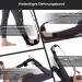 Buy Antara Resistance Bands Set | Fascia Ball & Foot Stretcher | Fabric Terrabands & Massage Ball with Gym Bag | Ideal for Strength Training Physical Therapy Yoga - Ships Internationally - Buy Online on GoSupps.com