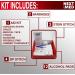 NEXT LEVEL MED Zip-Stitch Wounds Closure Kit - Complete First-Aid Set for Cuts & Wounds | 3 Steri Stitch & 4 Zip Stitch Variations | No Stitches Needed - Buy Online on GoSupps.com