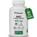 PRISTINE'S N-Acetyl L-Cysteine (NAC) Immunity Lung & Liver Support Supplement Capsules - 600MG 60 Day Supply - Potent Antioxidant - Vegan Gluten Free Non GMO