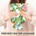 Naanle Palm Leaf Flowers Pineapple Water Bottle - 1L Transparent Hot Water Bottle for Pain Relief & Heat Therapy - Buy Online on GoSupps.com