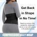 Postpartum Belly Band & Abdominal Binder | Compression Wrap Recovery Belt S/M Black - Waistline 25.5-33 - Buy Online on GoSupps.com