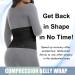Postpartum Belly Band & Abdominal Binder | Compression Wrap Recovery Support Belt (Size L, Waistline 32-38) - Black - Buy Online on GoSupps.com