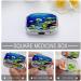 Decorative Tropical Ocean Sea Fish Print Pill Box - 2 Compartment Portable Medicine Organizer for Pocket or Purse - Buy Online on GoSupps.com