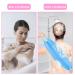 Buy Gjinxi Peeling Gloves & Back Scrubber - 2 Piece Washcloth Set for Exfoliation & Bathing Accessories (Blue) - International Shipping Available - Buy Online on GoSupps.com