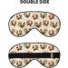Colorful Roosters Sleep Mask | Adjustable Double-Sided Eye Mask | Soft Sleeping Eye Covers for Perfect Shading & Reduced Eye Edema - Shop Now - Buy Online on GoSupps.com