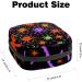 Halloween Pattern Menstrual Cup & Pad Storage Bag - Color 9 - Buy Online on GoSupps.com