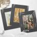 Pack of 50 8x10 Black Picture Mat Mattes for 5x7 Photo + Backing & Bags | Golden State Art - Buy Online on GoSupps.com