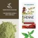 NATURAVERDE 100% Egyptian Henna Plant Colour - Natural Hair Dye for Vibrant Color | Ships Worldwide - Buy Online on GoSupps.com