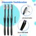 500 Pcs Individually Wrapped Disposable Toothbrushes - Soft Bristle Travel Toothbrush Set for Adults & Kids - Ideal for Oral Hygiene, Dental Care, Camping, Guestrooms, Schools, Hotels - Black - Buy Online on GoSupps.com