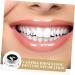 Vampire Dentures Manicure Kit | Gemstone Decor Fake Teeth & DIY Teeth Crystals | White Rhinestones Oral Care - Buy Online on GoSupps.com