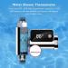 High Accuracy Shower Thermometer - LED Display, 3V, G1/2 Faucet - Silver - Buy Online on GoSupps.com