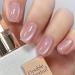 Double Rhythm Jelly Glass Cat Eye Gel Polish 15ML - Holographic Glitter Magnetic Nail Polish for DIY at Home - Translucent Sheer Color (Pink Orange-MC1102 - Buy Online on GoSupps.com