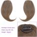 Bangs 2PCS Human Hair Clip on Bangs with Mid Part One/Two Sides Bangs Remy Hair in Extenssion French Invisible Fringe for Women Curved Bangs for Daily Wear (Color : #4 Size : 6 months) 6 months #4 - Buy Online on GoSupps.com