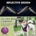 Buy Slowton Dog Harness with Seat Belt for Car - Breathable Latex Fabric Safety Harness for Puppies | Burgundy M - International Shipping Available - Buy Online on GoSupps.com