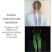 Huiguli Braiding Hair Extension Grow in the Dark for Women Fluorescent Ombre Jumbo Braiding Wigs Kanekalon for Twist Braiding for Women (Green) - Buy Online on GoSupps.com