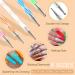 Saviland 8PCS Dotting Pen with Nail Art Liner Brush Set - Manicure Starter Kit for Nail Salon and Home DIY - Buy Online on GoSupps.com