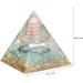BORDSTRACT 6cm Energy Generator Orgonite Pyramid Healing Crystal Pyramid for Positive Energy Meditation Spiritual Awakening - Buy Online on GoSupps.com