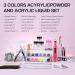 Beginner's Acrylic Nail Kit - Complete Professional Set with Acrylic Powder Glitter Drill & UV Light | Perfect Gift for Women - Buy Online on GoSupps.com
