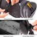 Cckole Waterproof Bicycle Saddlebag | Expandable 1.5-2L Bike Rear Bag with Reflective Features - Buy Online on GoSupps.com