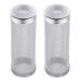 Gobesty aquarium external filter Filter protection stainless steel filter aquarium filter Guard Mesh Net Filter aquarium protective cover for protection flow fish 16mm 2 pieces