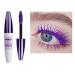 5D Mascara eye makeup hypoallergenic and fragrance (purple)