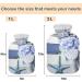 Buy Naanle 2L Hot Water Bottle - Hortanges Flower Transparent Design for Bed Hand & Feet Warmer | Pain Relief Hot & Cold Solution - Buy Online on GoSupps.com
