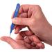 FAUDE Pointed Tweezers for Splinters & Ingrown Hairs - Precision Stainless Steel 10cm (Blue) | International Shipping - Buy Online on GoSupps.com