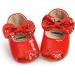 RVROVIC Baby Girl Moccasins - Infant Princess Sparkly Soft Sole Shoes - Size 12-18 Months (Red) - Buy Online on GoSupps.com
