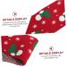 Elegant Subsofan Winter Scarf for Women | Red Christmas Scarf | Holiday Gift for Children | 124x19cm - Buy Online on GoSupps.com