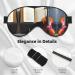 Violin & Book Double-Sided Sleep Eye Mask | Soft Blindfold with Adjustable Strap | Light Blocking Black - Buy Online on GoSupps.com