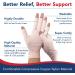 Dr. Arthritis Copper Compression Gloves - Pink XL, Open Finger - For Arthritis Pain Relief & Support - Buy Online on GoSupps.com