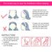 6Pcs Spa Headband and Wristband Set for Women - Microfiber Facial Headband and Wrist Washbands in Pink & White - Buy Online on GoSupps.com