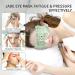 Green Jade Eye Mask 2 Pcs - Hot/Cold Therapy for Facial Relaxation and Sleep - Gemshan - Buy Online on GoSupps.com