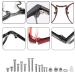500-Piece Glasses Repair Kit | Mini Screwdriver Nose Pads & Tools for Glasses Sunglasses & Jewelry - Buy Online on GoSupps.com