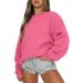 Joy-Fan Women's Casual Long Sleeve Blouse - Elegant Pink Office Sweater XL - Buy Online on GoSupps.com