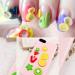 TOAOB 8000pcs Cute Mixed Pattern Fimo Nail Art Slices - Colorful and Fun Decorations - Buy Online on GoSupps.com