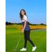 IGEEKWELL Women's Short Sleeve Golf Polo Shirt - Navy Pink - XL - Buy Online on GoSupps.com