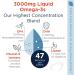 Designs for Health OmegAvail Hi-Po Liquid - High Concentration 1500mg EPA 1500 DHA - Triglyceride Omega 3 Fish Oil Heart Health & Brain Supplements - Natural Lemon Flavor (8oz) - Buy Online on GoSupps.com