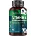 Vitamin E Capsules 400IU (Advised Intake) - 180 Vitamin E Oil Softgel (6 Month Supply) - High Strength VIT E Oil Capsule - Hair Nail Skin Supplement - Natural Alpha Tocopheryl (Not Vitamin E Tablets)