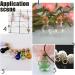 304 Stainless Steel Screw Eye Pins Set - 420pcs for Jewelry Making (8/10/12mm) - Buy Online on GoSupps.com