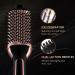 Dual Voltage Hair Dryer Brush PRITECH Hot Air Brush 110V-120V/220V-240V Ionic 1000W Blow Dryer Brush 4 in 1 Styler One Step Volumizer Styling Brush for Straight and Curling Hair Salon - Buy Online on GoSupps.com